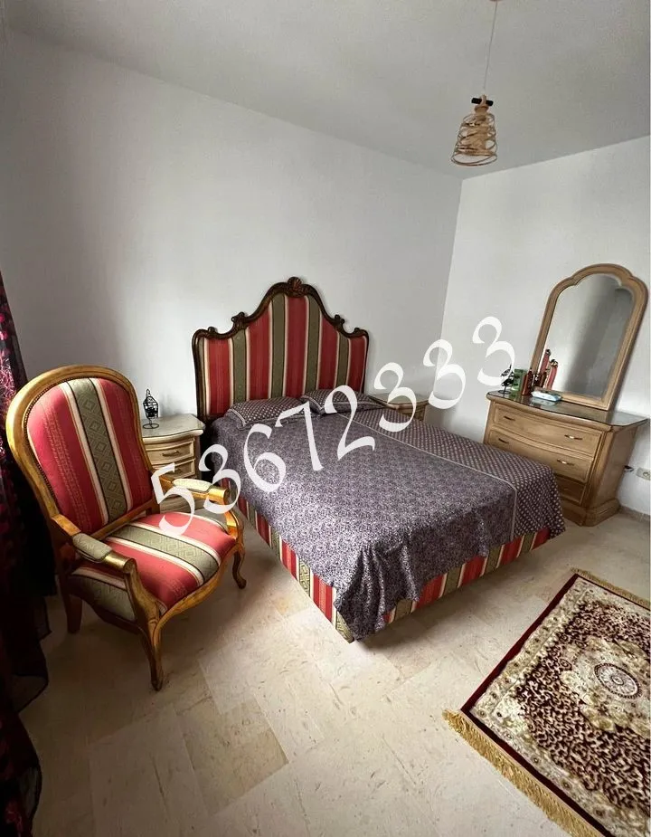 La Marsa El Aouina Location Appart. 3 pices Appartement richement meubl s3